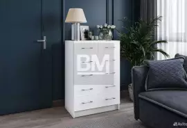 Комод белый новый 6 ящиков, 7 199.00 ₽, Gorno-Altaysk